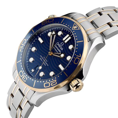 omega seamaster 300 gold steel.